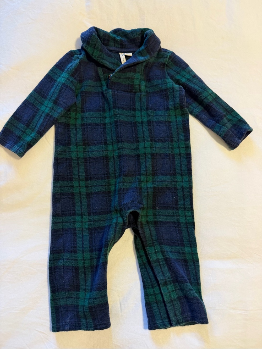 Janie and Jack Holiday One Piece, 12-18 months